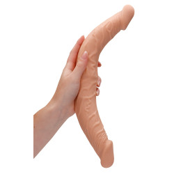 Real Rock Skin Double gode Realrock 36 x 4.4cm Flesh